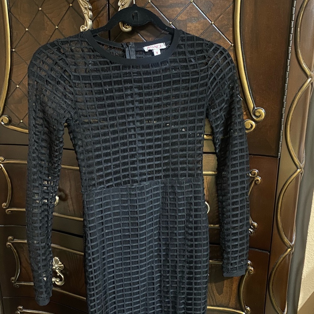 Agaci Black Women Dress